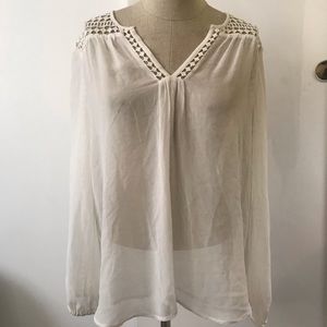 Joie Leblanc porcelain blouse